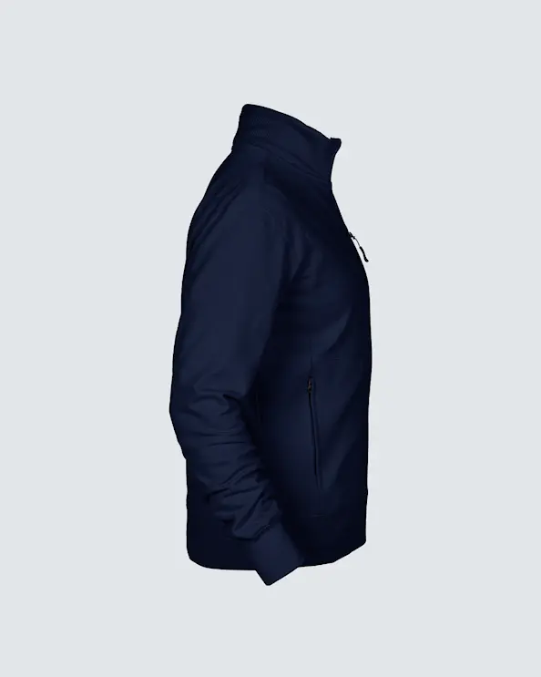 Texstar Sweatshirt med dragkedja Herr Marin