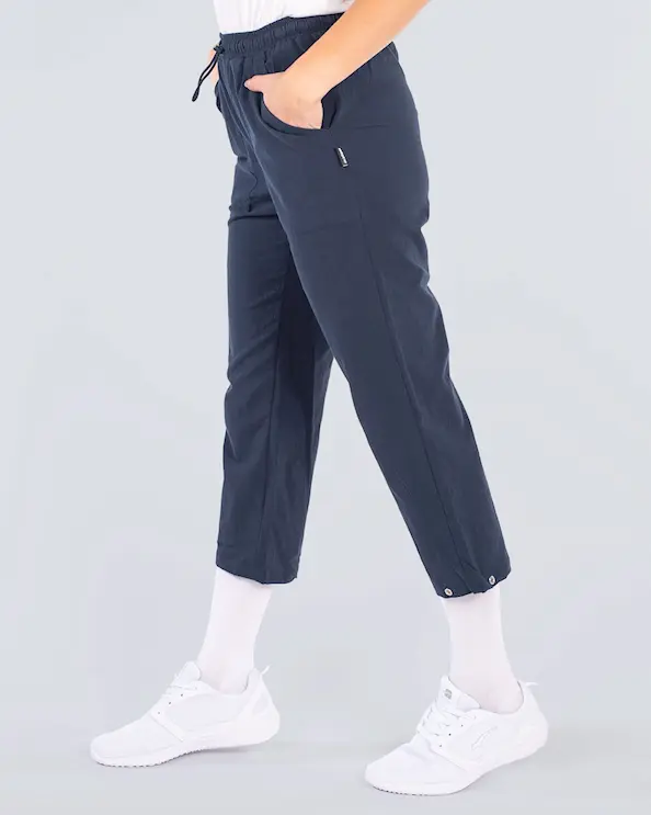 Hejco Crinkle Kari Mörkblå 3/4 Byxa Unisex