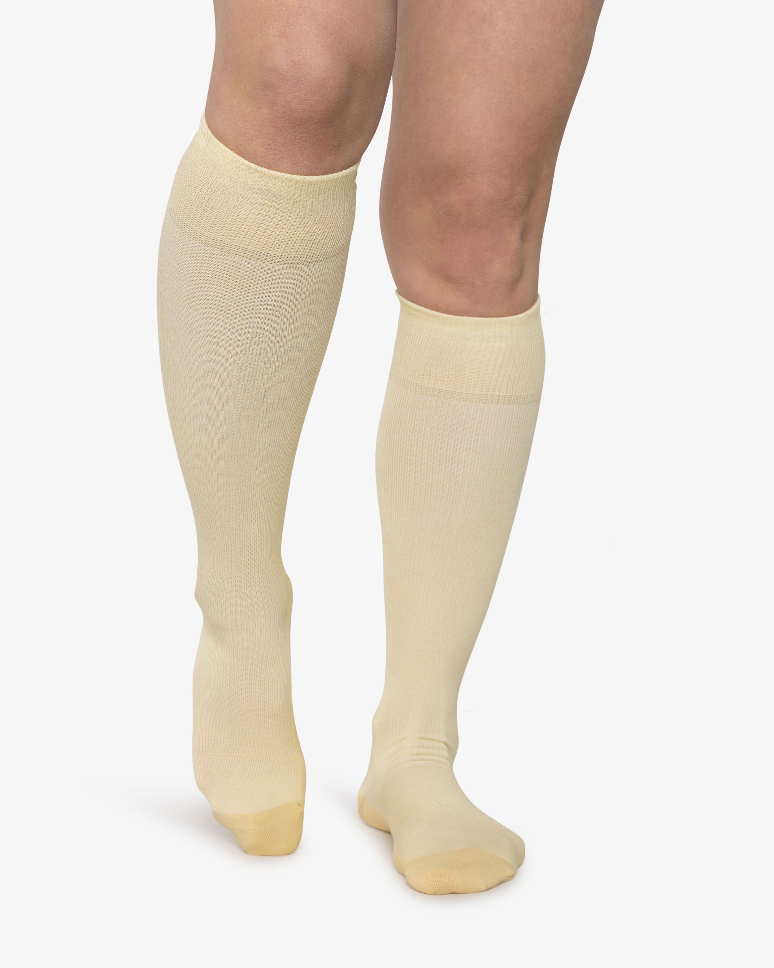 Beez Stödstrumpa Bred vad Lolly Gul