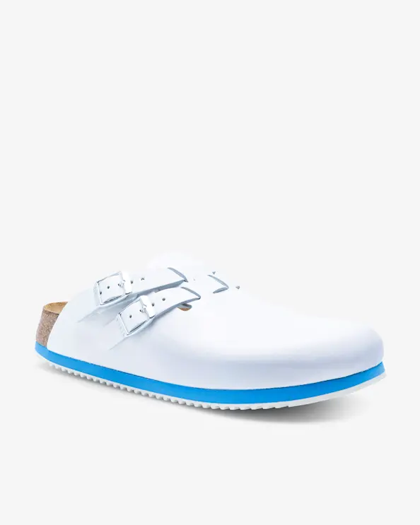 Birkenstock Professional Kay Sandal Smal Vit, Blå Sula