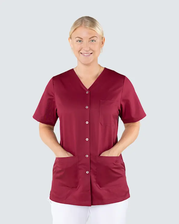 Nybo Charisma Premium Viininpunainen Tunika Tencel Naisten