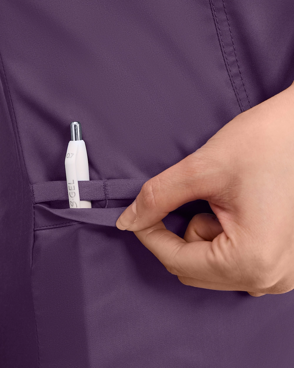 Cherokee Revolution Mock Wrap Top WWE610 Lilla