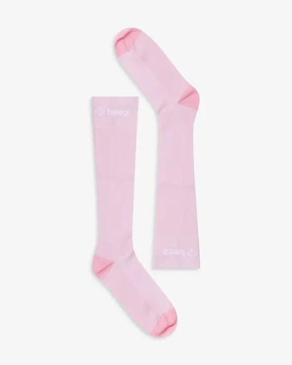 Beez Støttestrømpe Lolly Lyse rosa