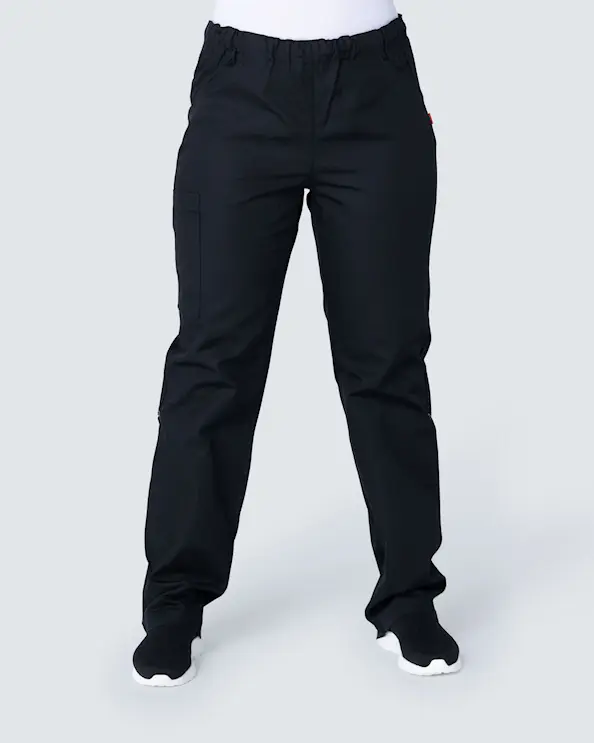 SW Staccato Abbe Sort Bukser med mulighed for opsmøg Unisex