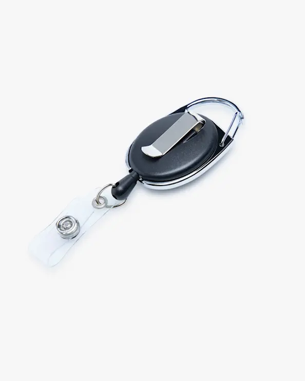 Jojo Korthållare Oval Svart