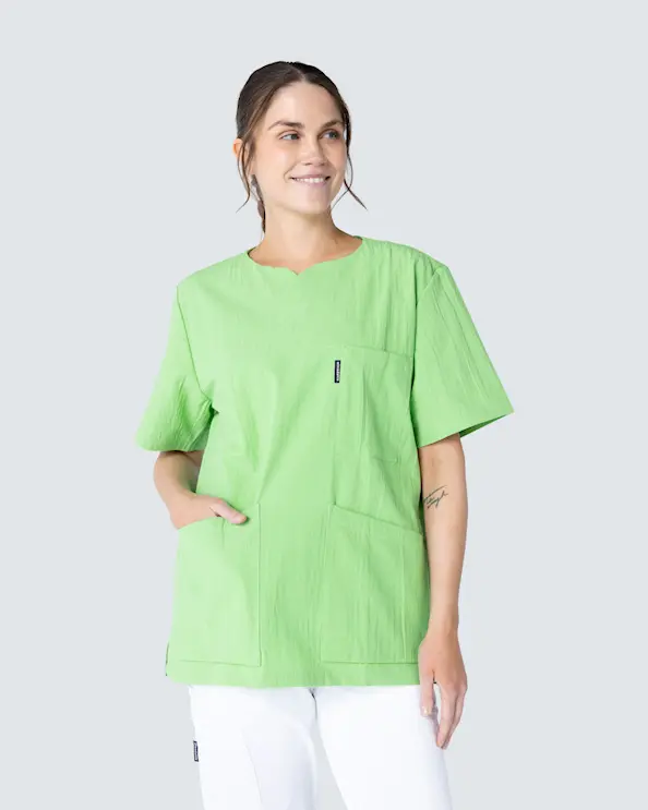 Almedahls Grøn Crinkled Busseronne Unisex