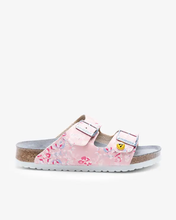 Birkenstock Pro Arizona ESD Sandal Smal Rosa Blommig