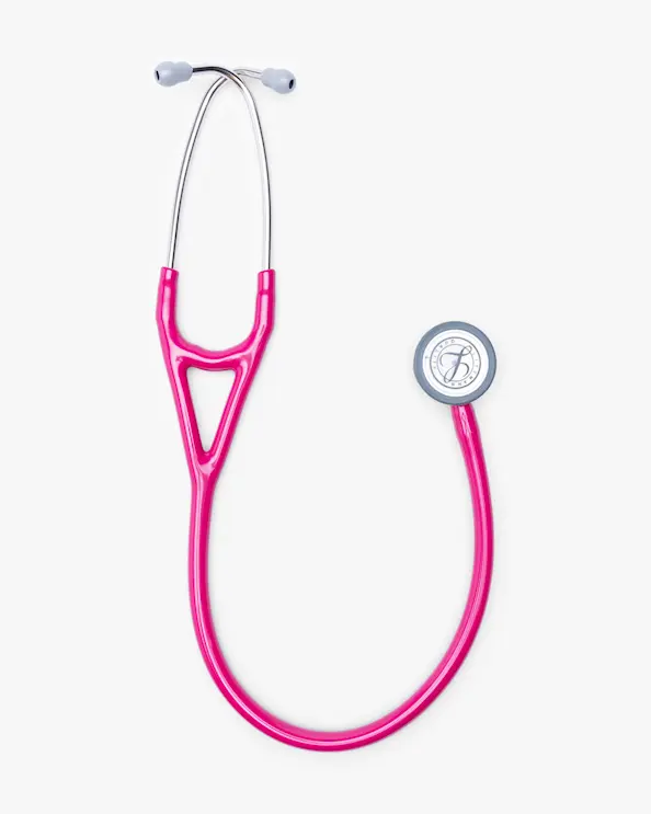 Littmann Cardiology IV Stetoskop Hindbærrød/Rustfrit stål