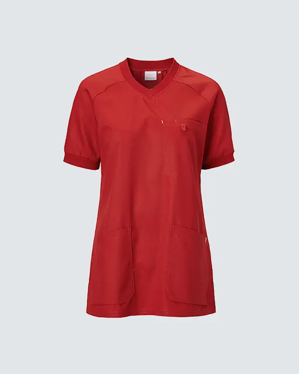 Nytello Busseronne Med V-hals Til Kvinder Rød