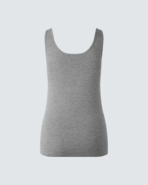 ID Identity Tanktop Dame Grey Melange