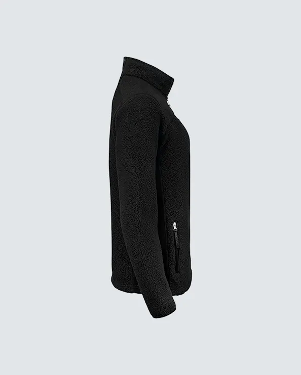 Texstar Pile Fleecejakke Women Svart