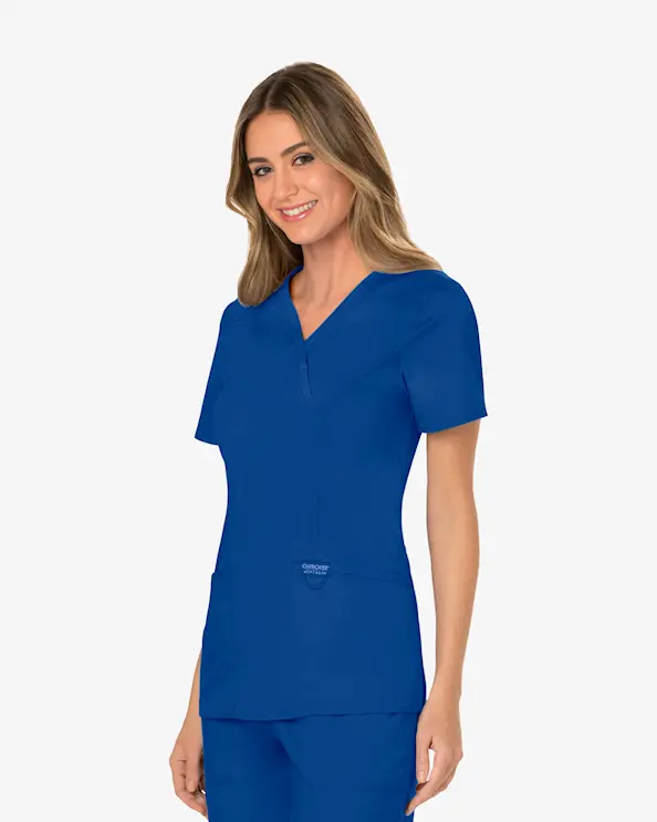 Cherokee Revolution Mock Wrap Top WWE610 Mørkeblå