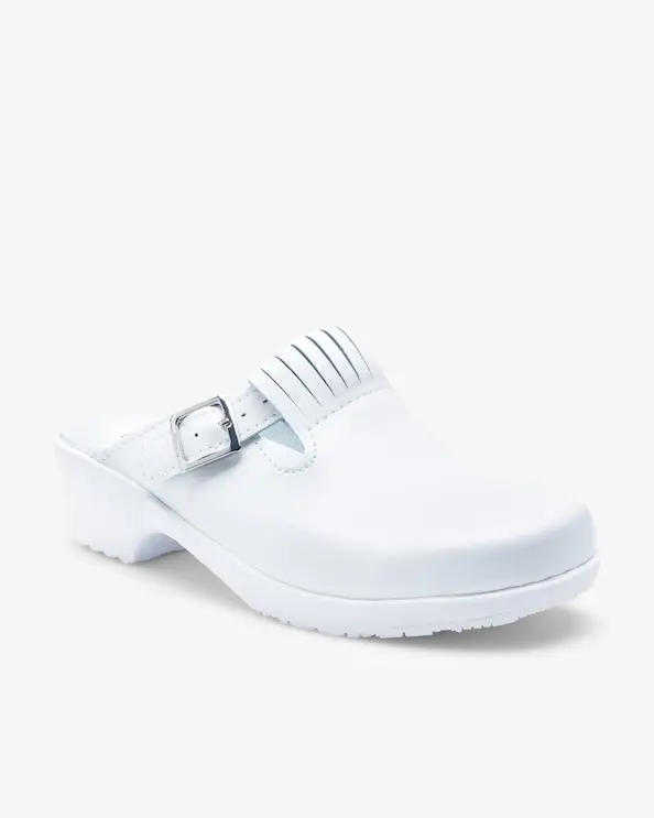 Beez Retro Slip in Arbetssko Vit