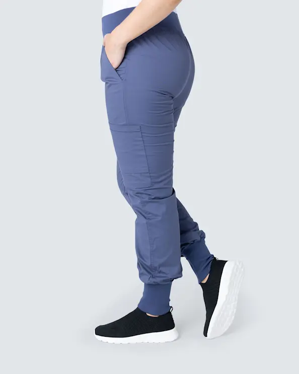 WAW Adeline Easy Pant Unisex Crown Blue