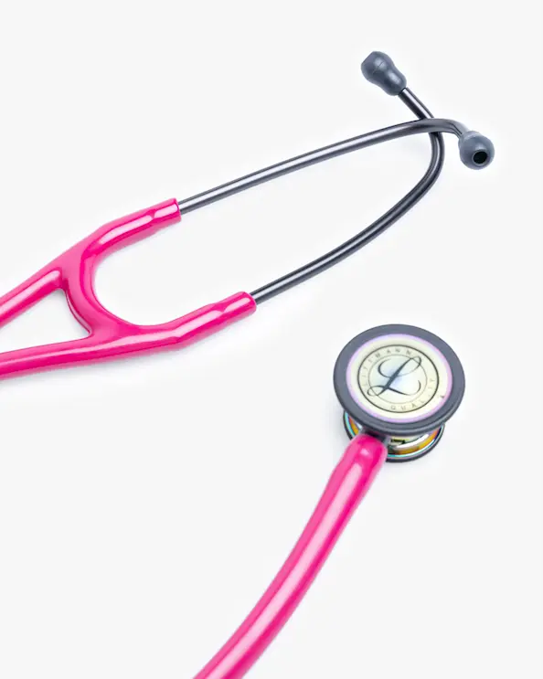 Littmann Cardiology IV Stetoskop Hallonröd/Regnbåge