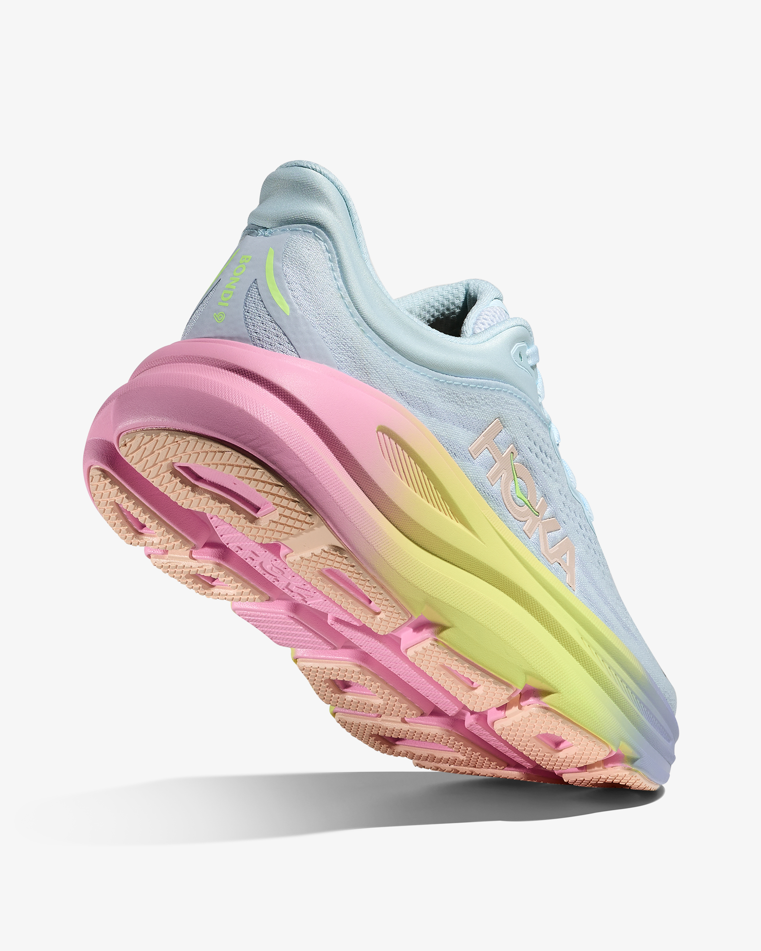 Hoka W Bondi 9 Sneaker Glimmering Blue/Overcast