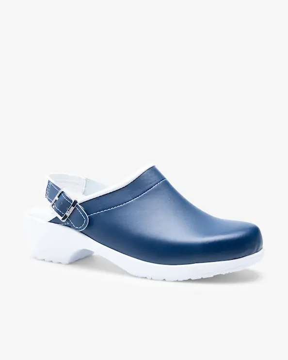 Beez Klassisk Matt Navy Arbeidssko