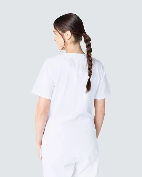 South West Cotton Crinkle Calle Hvid Busseronne Unisex
