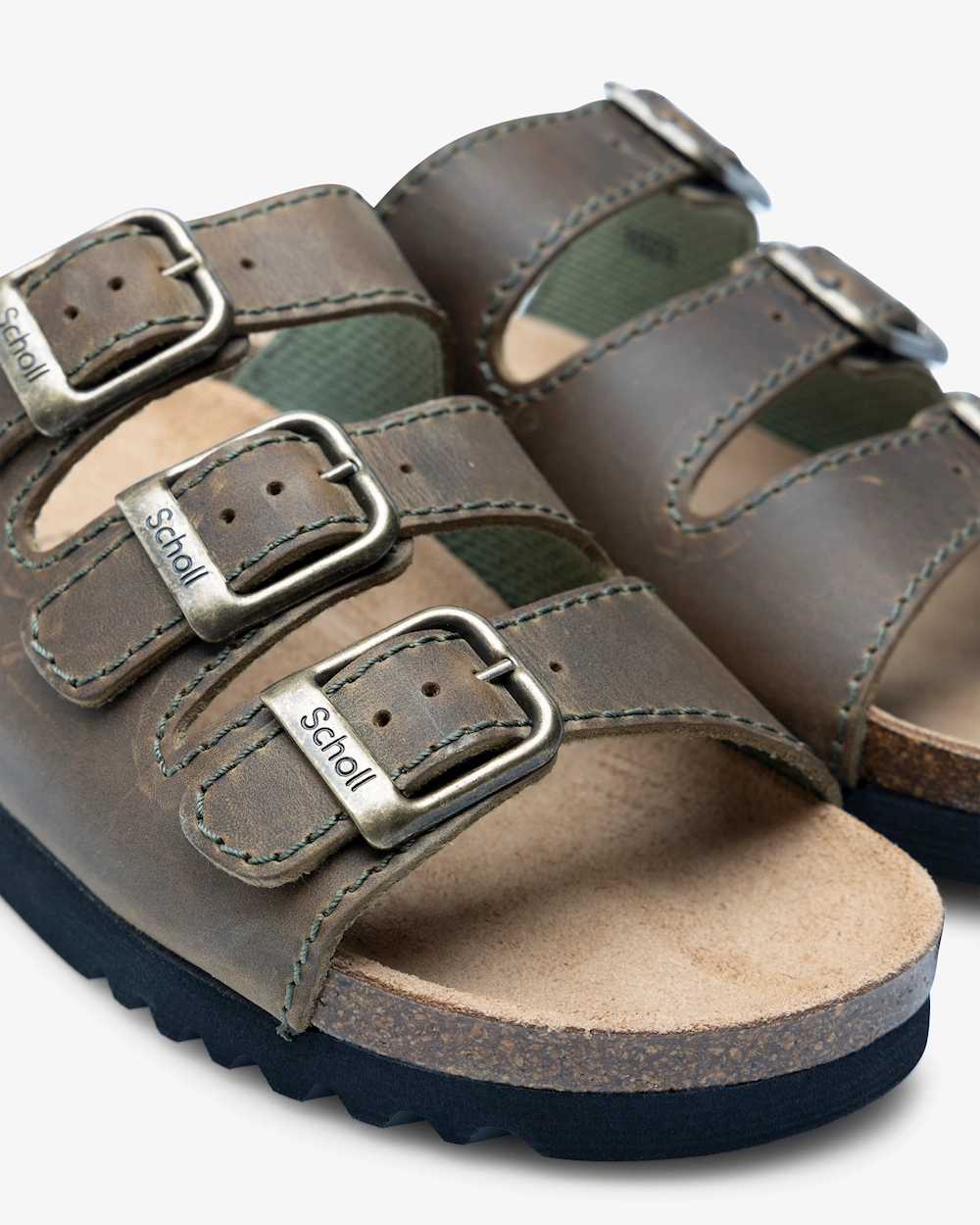 Scholl Rio Sandal Olivgrön