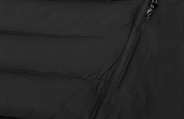 ID Identity vattert herrevest Svart