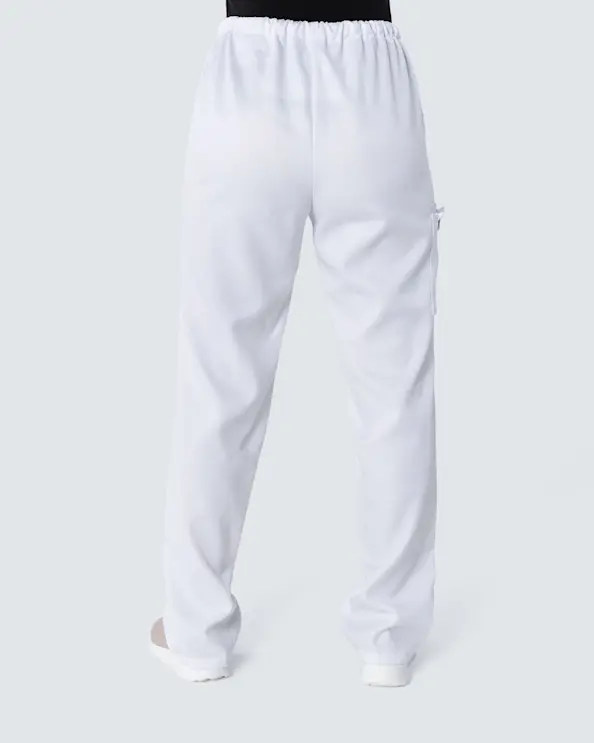 Nybo Charisma Premium Vit Byxa Tencel Unisex