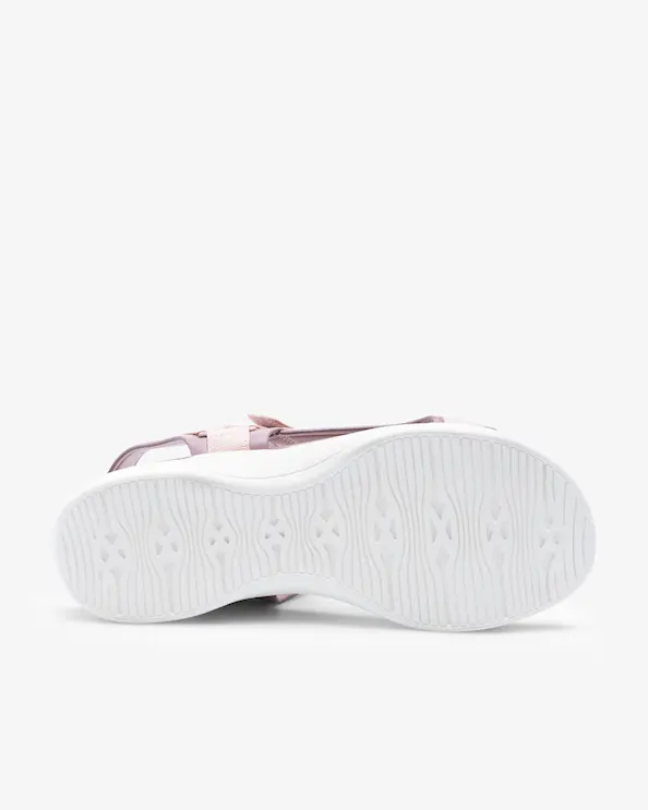 Beez Velcro Sandal Dusty Pink