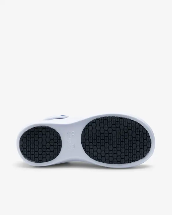 Toffeln Aktivklog Slip-on ESD Hygiensko Vit