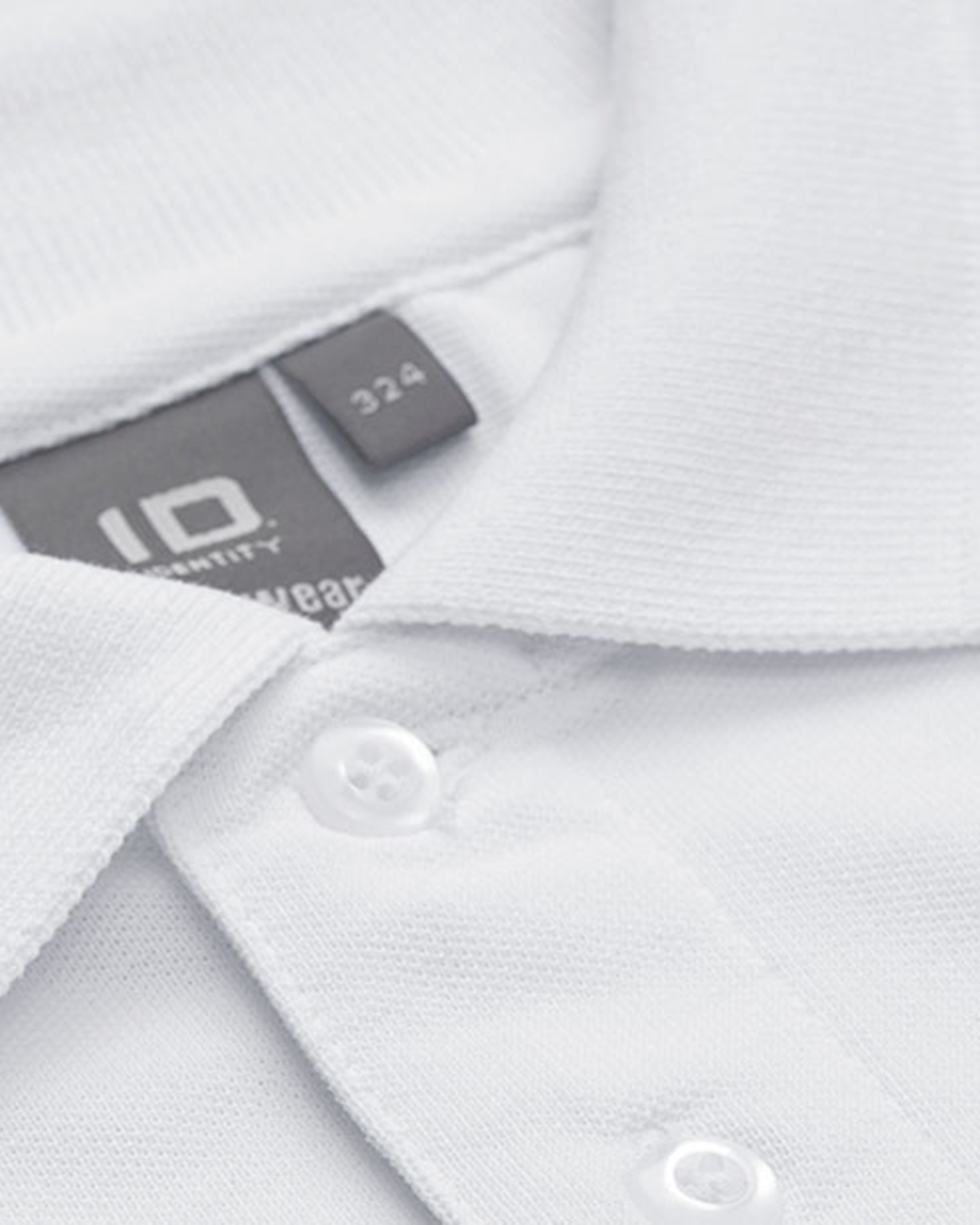 ID PRO Wear Piké uten lomme Hvit