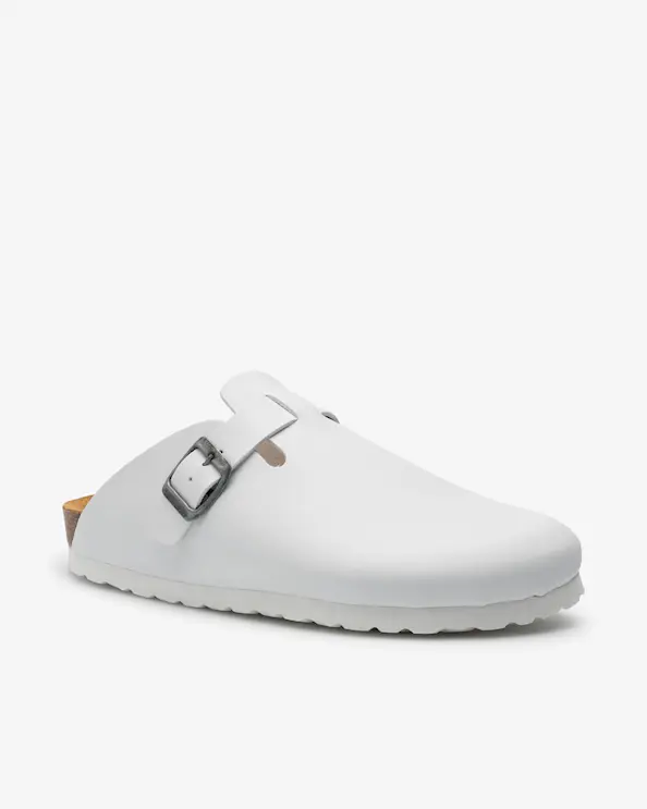 Beez Céleste Soft Arbetssandal Vit