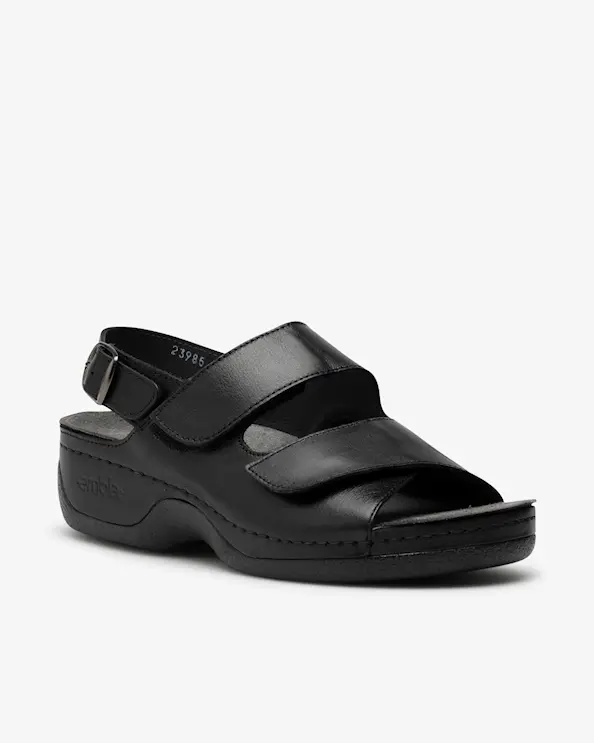 Embla 2215 Ergoflex Sandal Svart