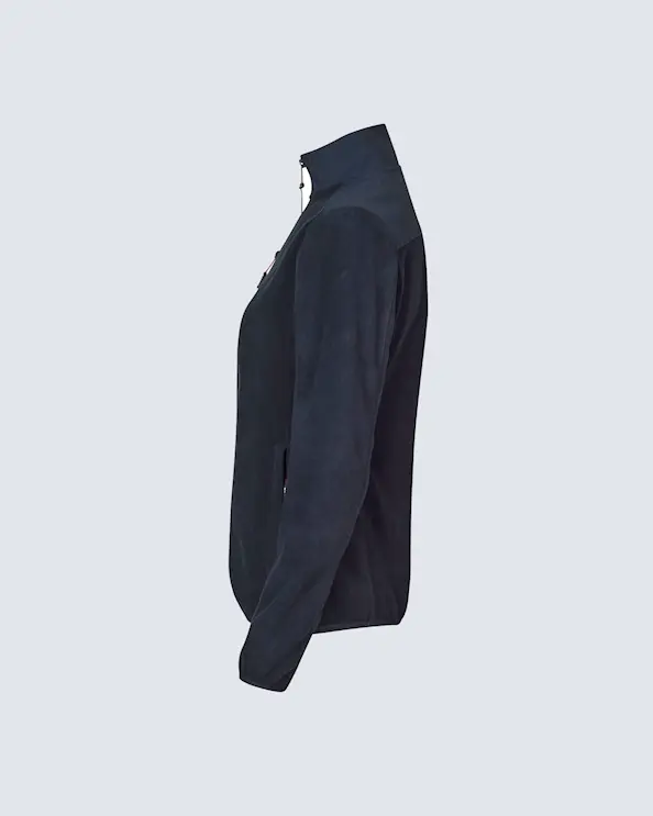 ID Identity Bonded-Fleecejacke Damen Marineblau