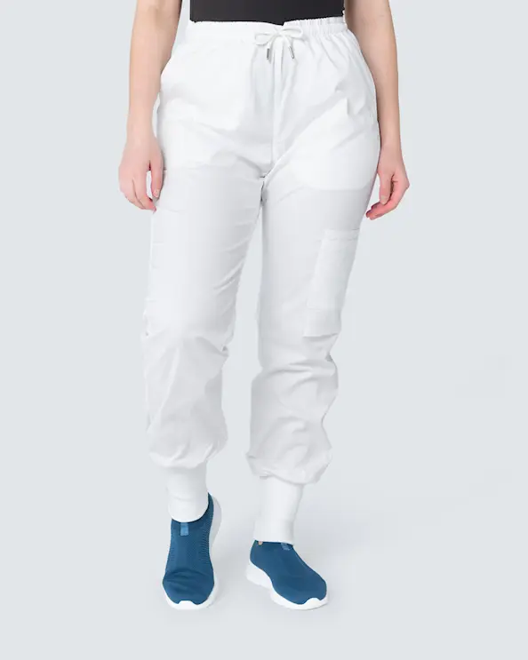 WAW Dion Easy Pant Unisex Natural White