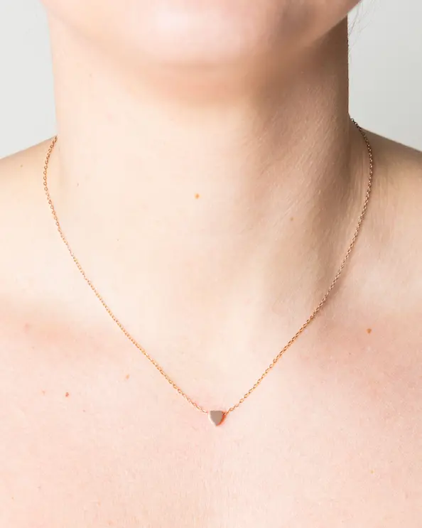 Halsband Hjärta Rosé
