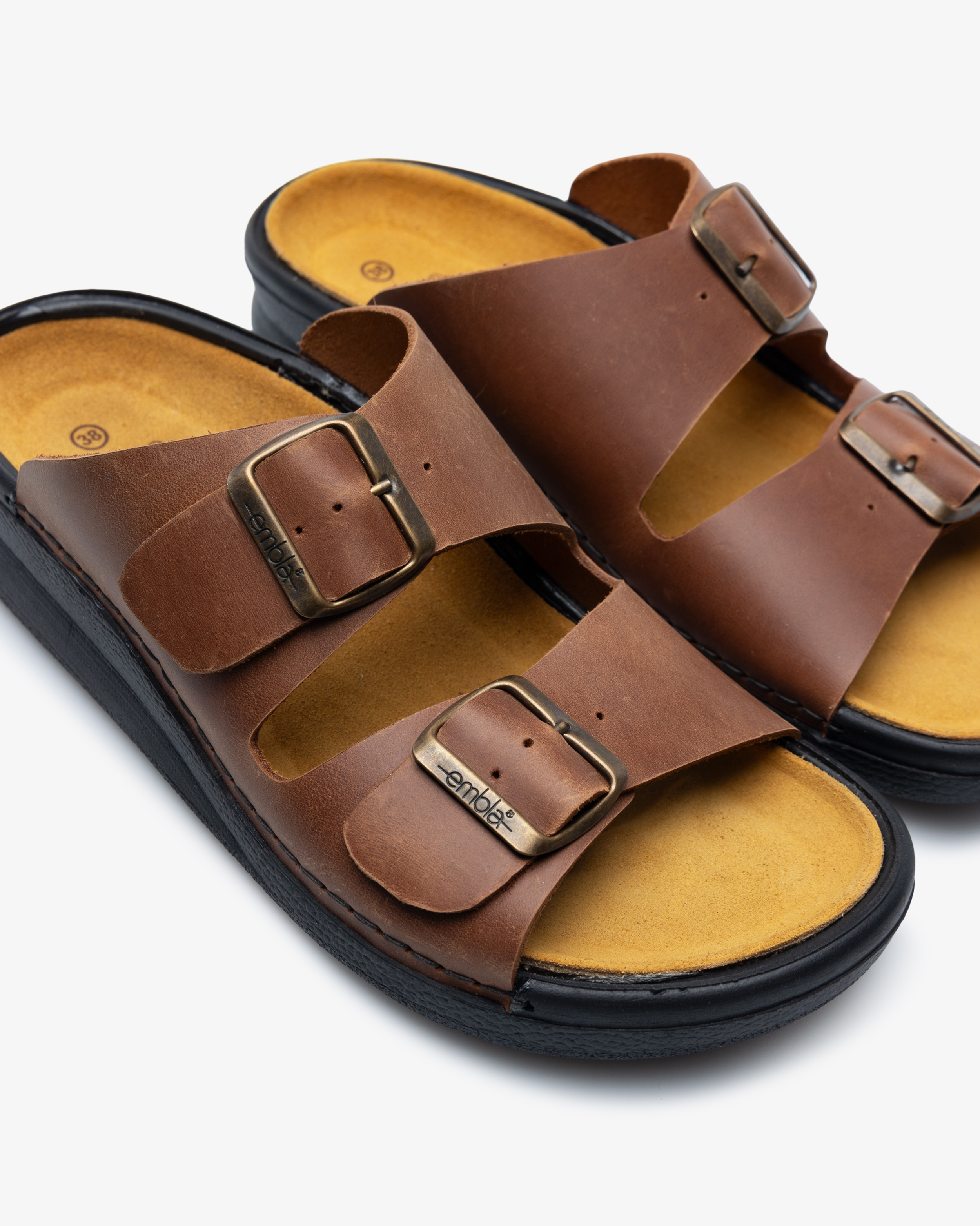 Embla 2650 Airbed Sandal Ljusbrun