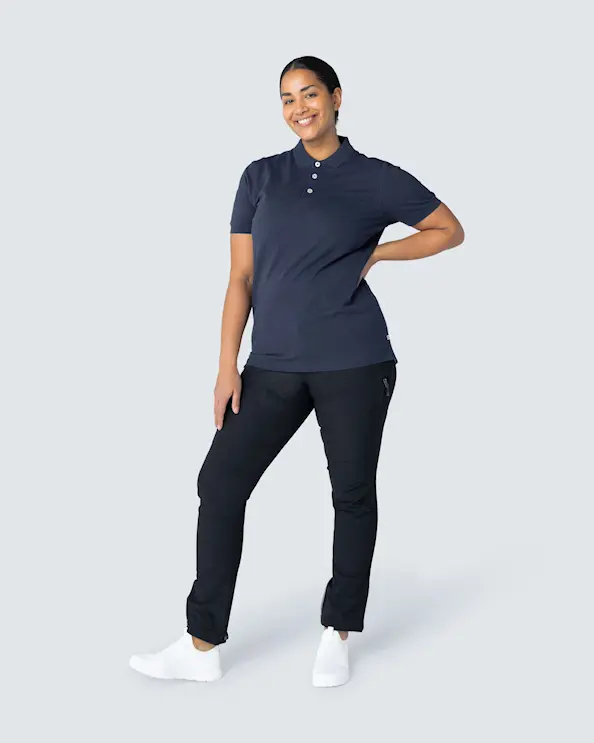 South West Weston Marine/Grå Piké Unisex