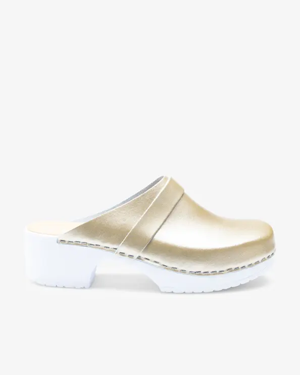 Beez Traditionell Slip in Arbetssko Guld