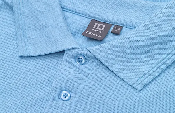 PRO Wear piké med lommer til herrer Lyseblå