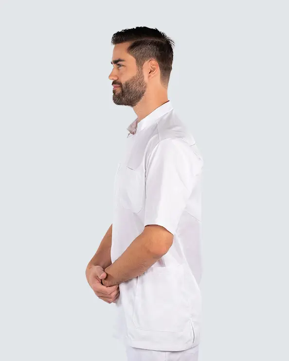 Kentaur Medical Basic Hvid Skjorte Unisex