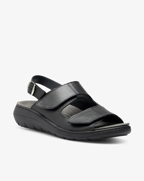 Embla 2204 Ergoflex Sandal Sort