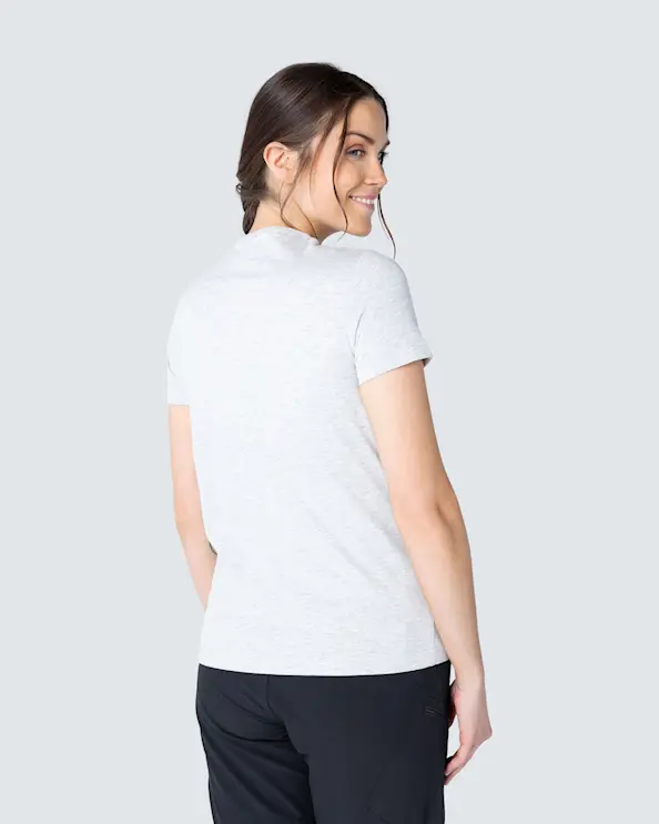 South West Venice Gråmelerad T-shirt Dam