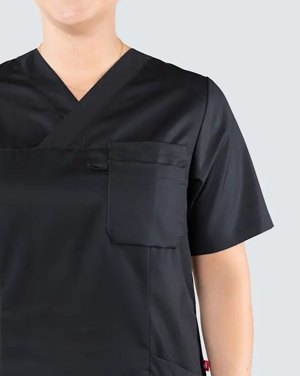 Segers Svart Klänning Tencel