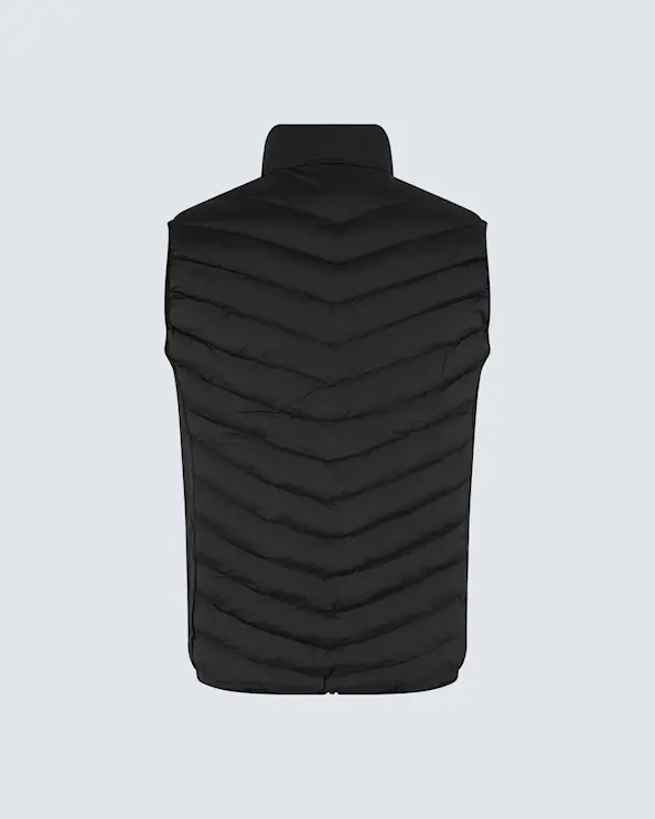 ID Identity vattert herrevest Svart