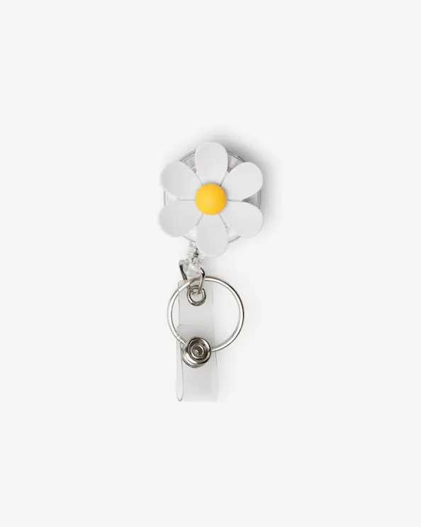 Jojo kortholder Blomst Hvid