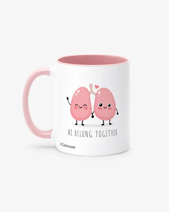 Muki We Belung Together Vaaleanpunainen