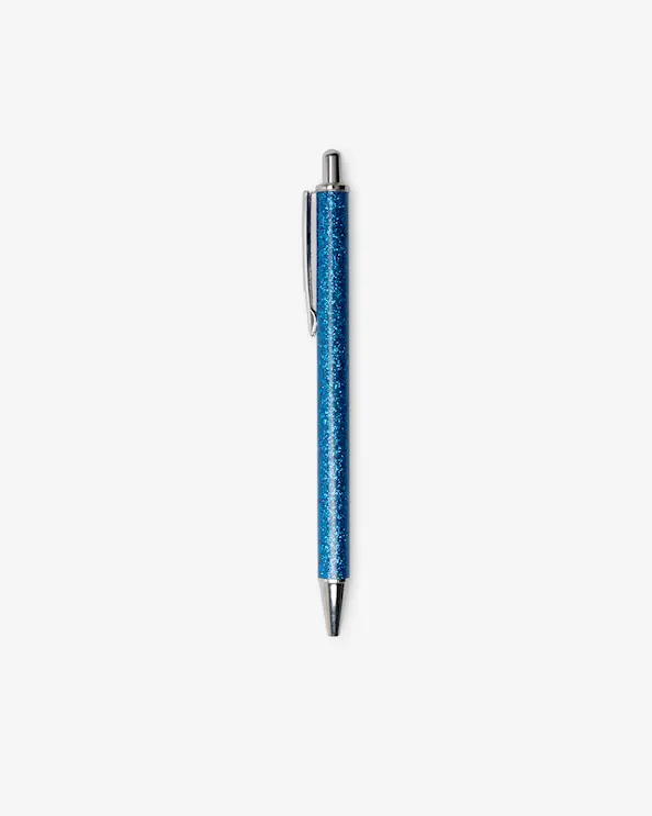 Bläckpenna glitter