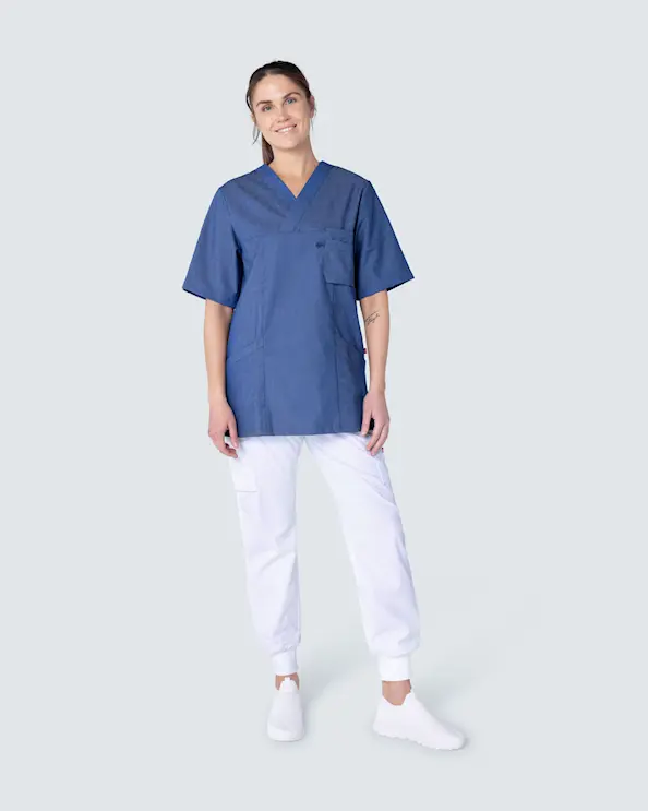 Segers Denimsininen Tunika Stretch Unisex