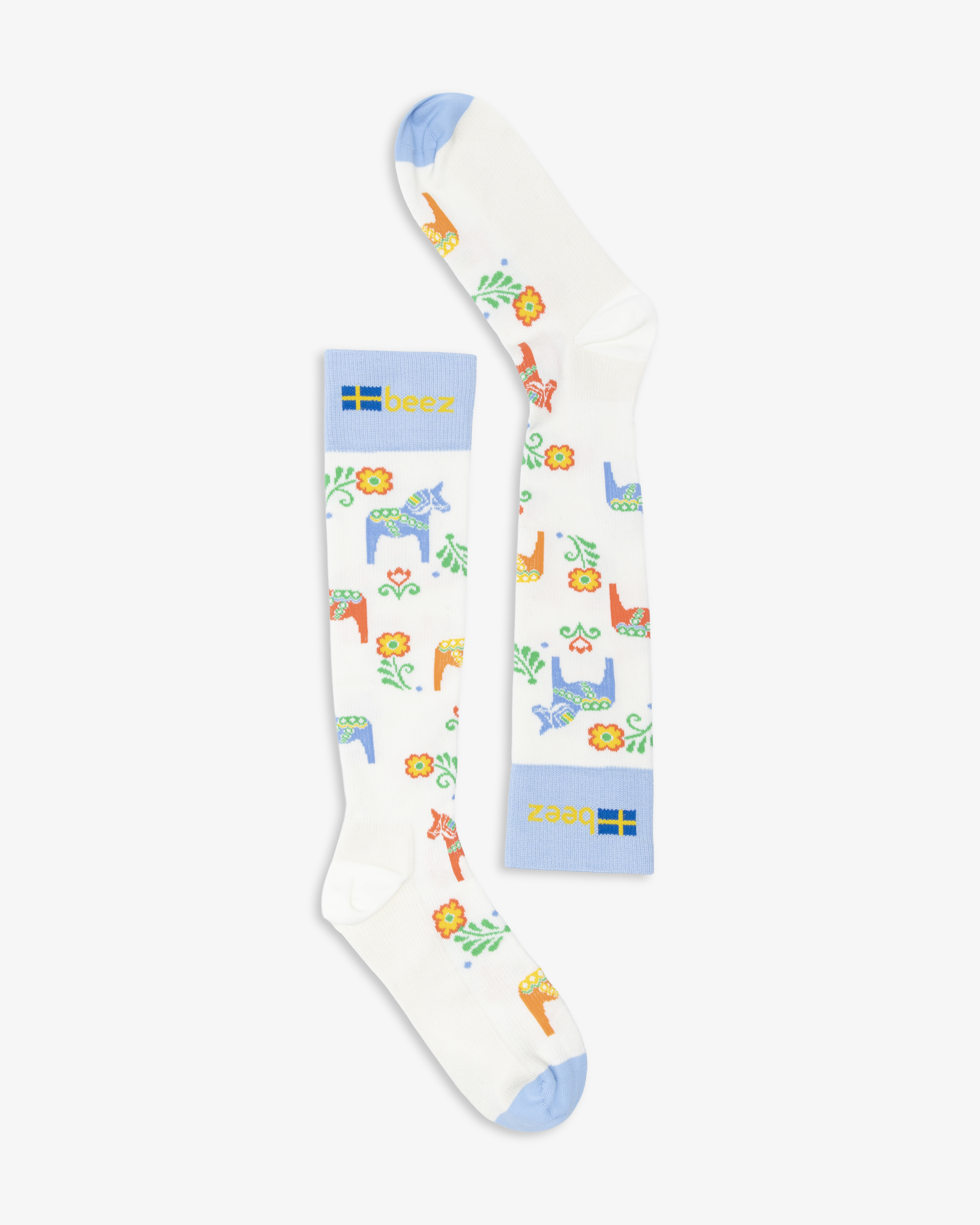 Beez Stödstrumpa Dalia Off white