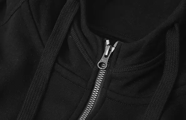 ID Identity Core Hoodie Zip Herr Svart