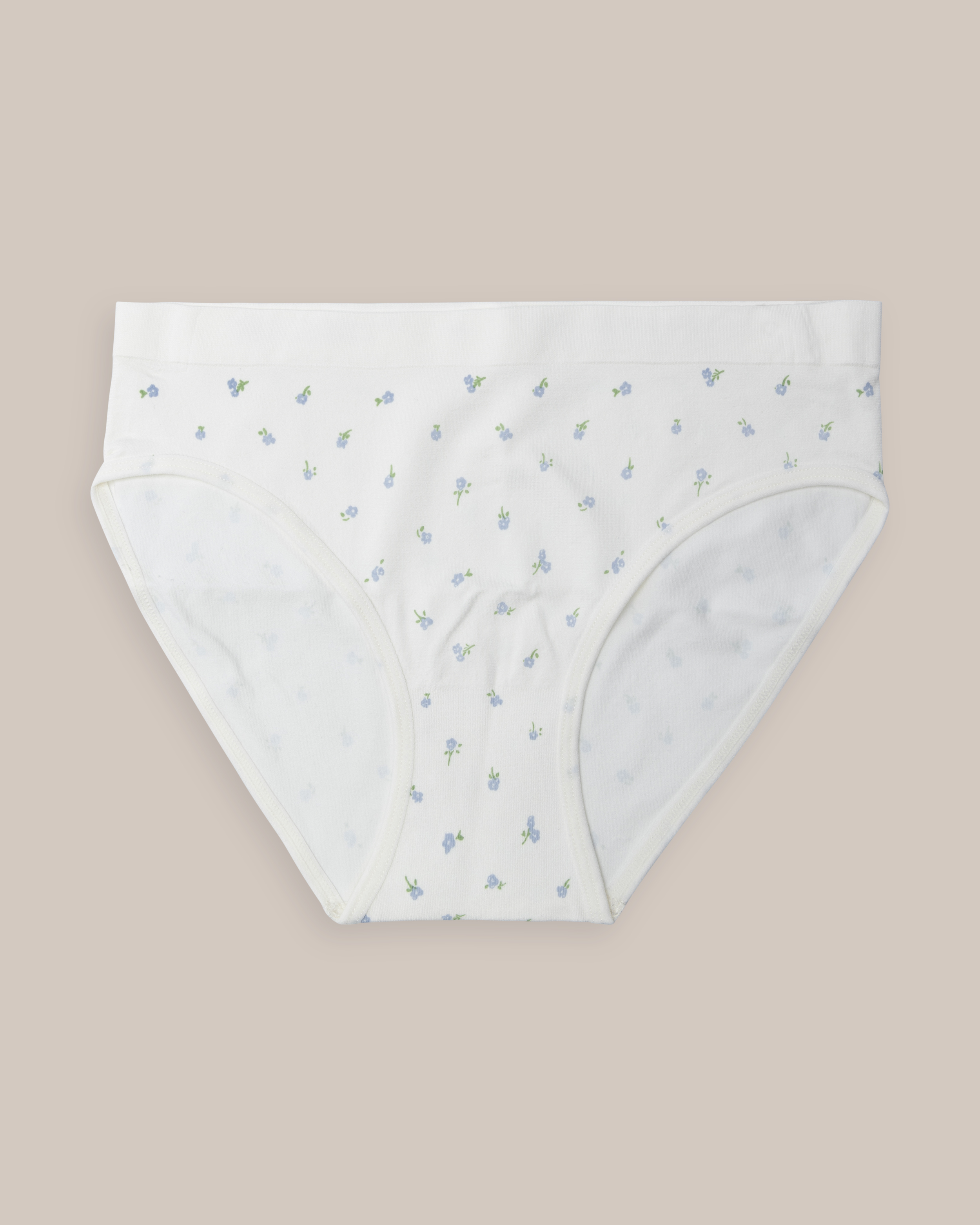 Seamless Truse Jonna Småblomstret Hvit