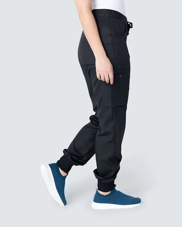 Segers Musta Housut Tencel Unisex